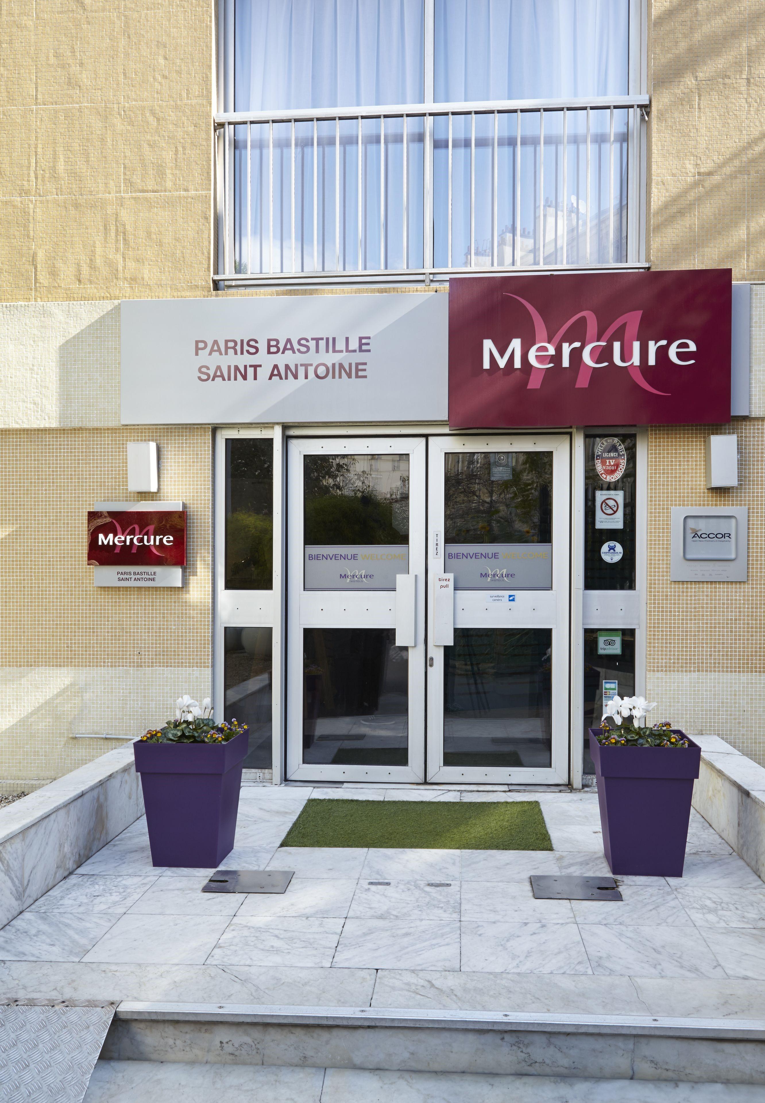 Mercure Paris Bastille Saint Antoine Exteriör bild